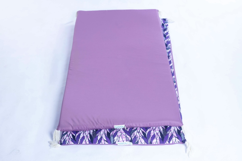 Matelas de sol violet