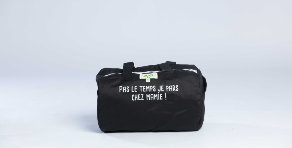 Polochon noir grande taille