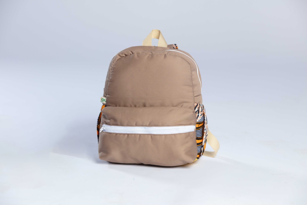 Sac à dos poche pagne camel petit