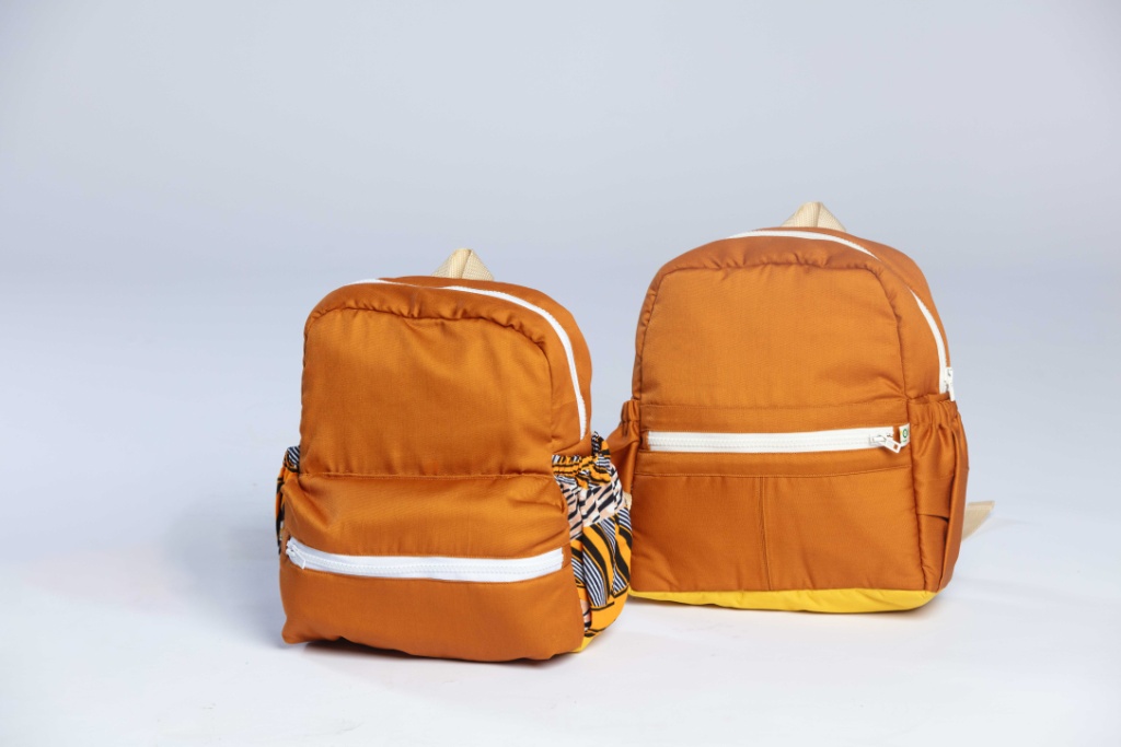 Sac à dos poche pagne caramel petit