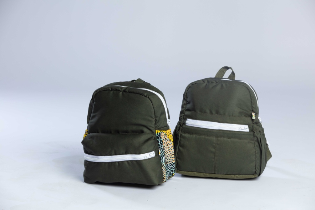 Sac à dos poche pagne treillis petit