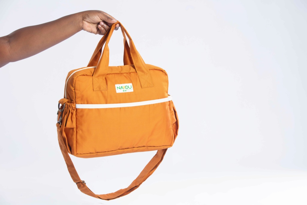 Sac à langer caramel